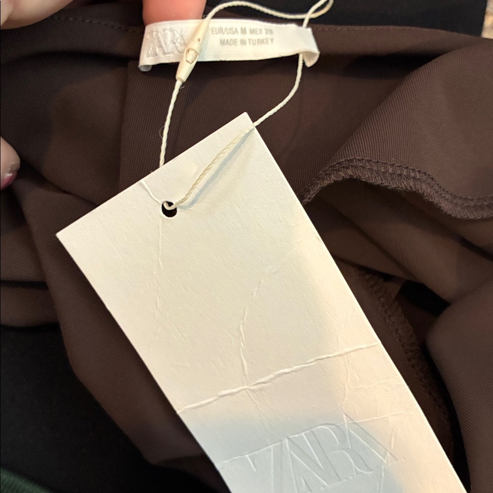 Zara NWT combination halter dress 1198/453 - Picture 11 of 11
